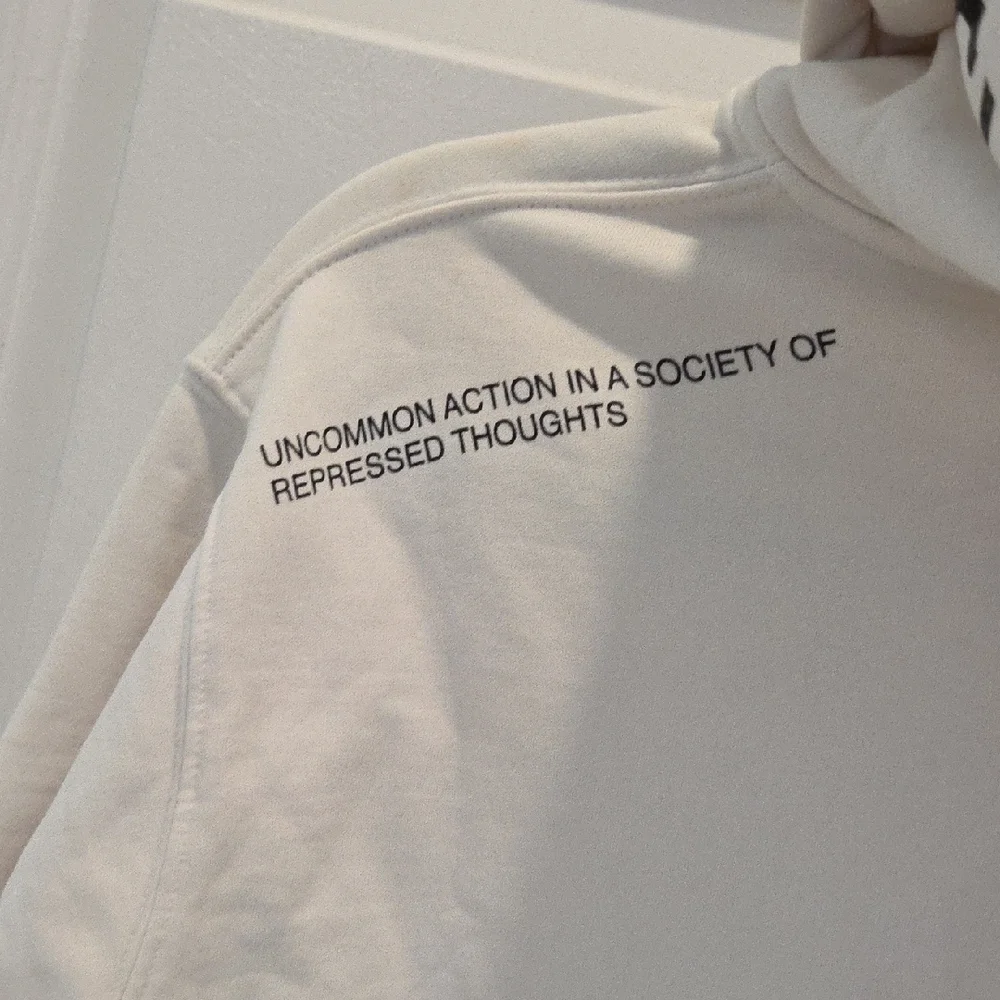 Helmut Lang Off-White Hoodie for Men - Picture 5 of 10